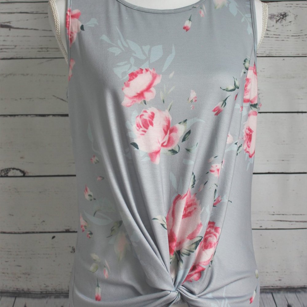 Floral Print Tank Top